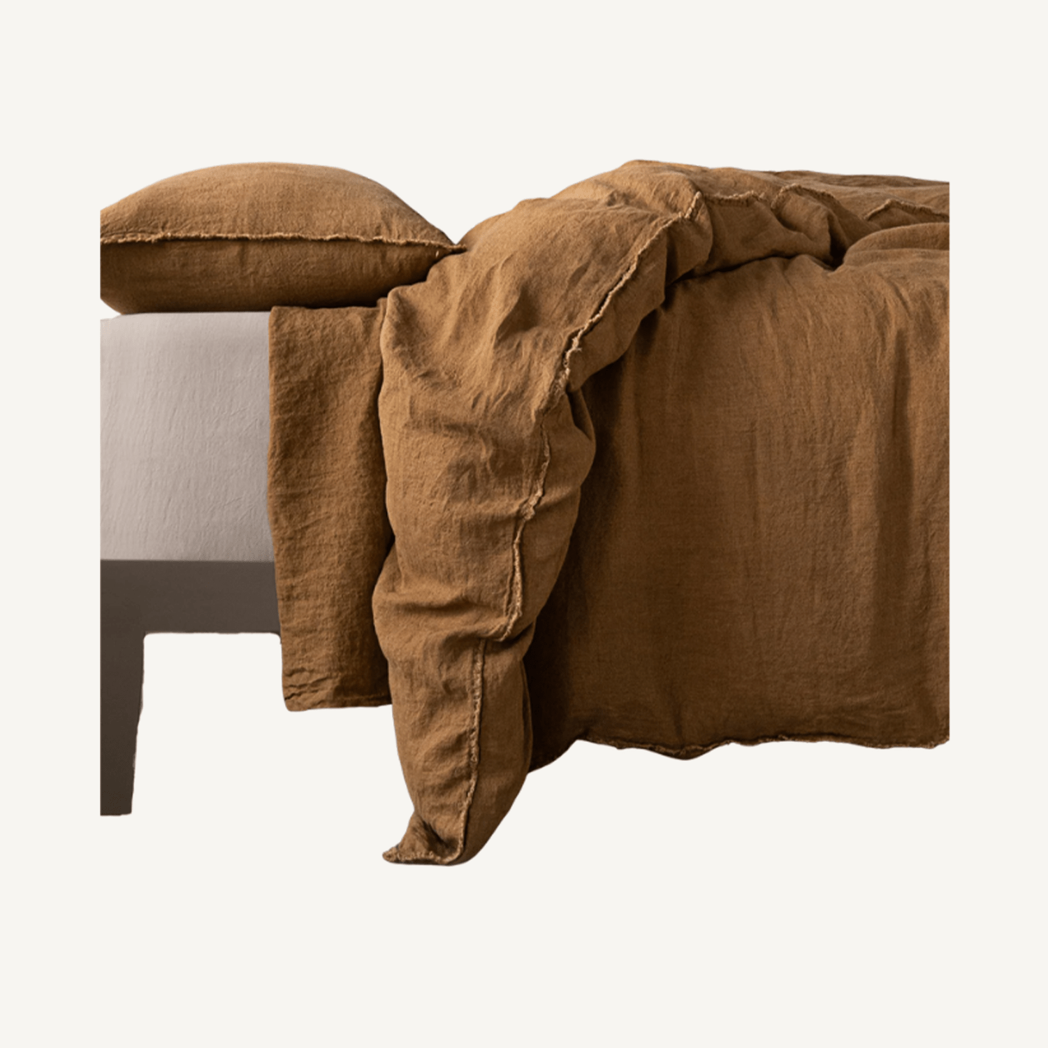 Flocca Linen Duvet Cover - Annie &amp; Flora