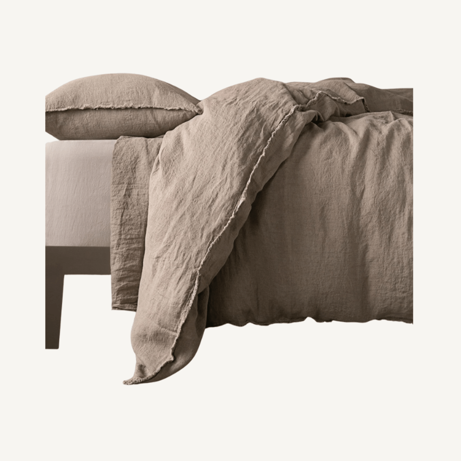 Flocca Linen Duvet Cover - Annie &amp; Flora