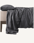 Flocca Linen Flat Sheet - Annie & Flora