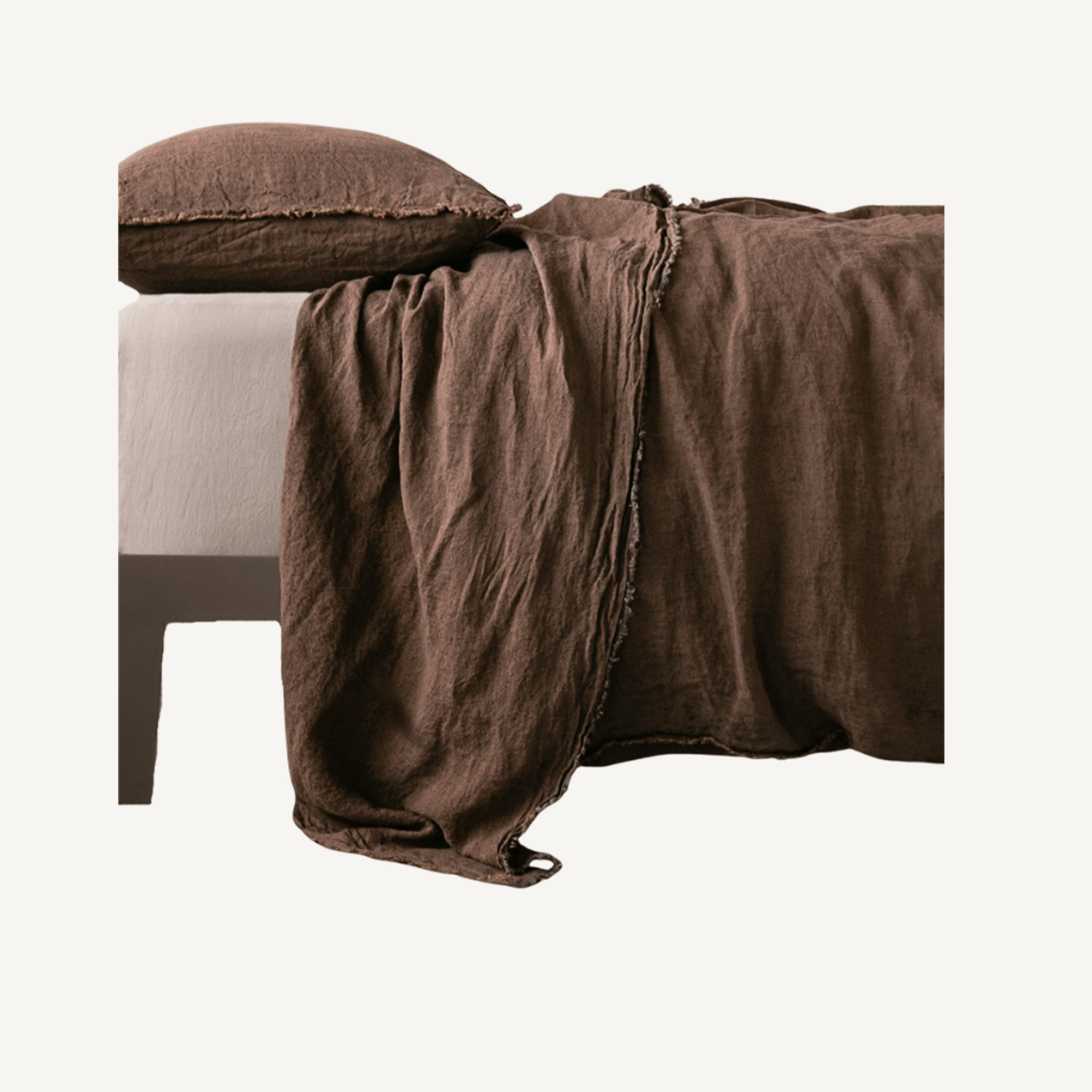 Flocca Linen Flat Sheet - Annie &amp; Flora