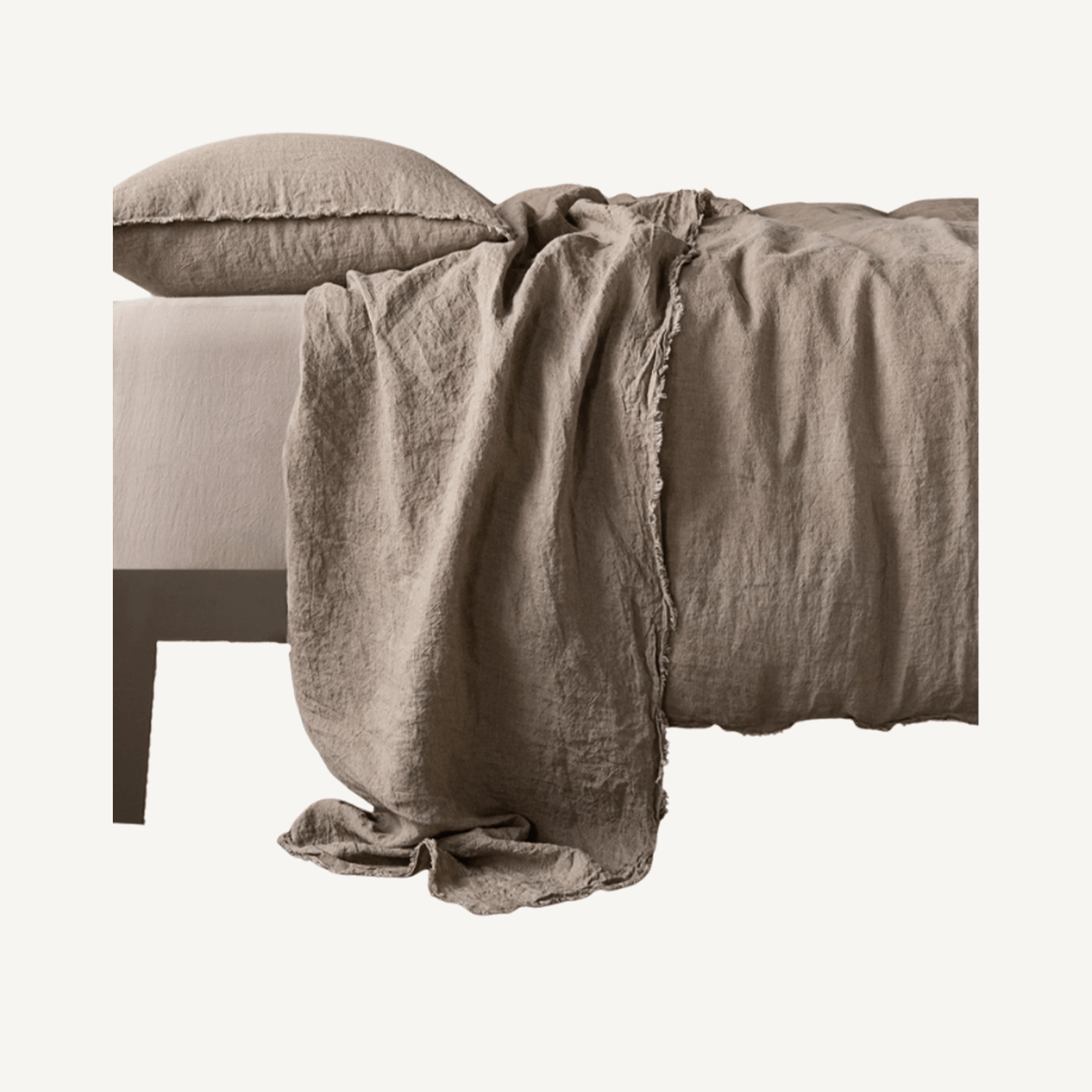 Flocca Linen Flat Sheet - Annie &amp; Flora