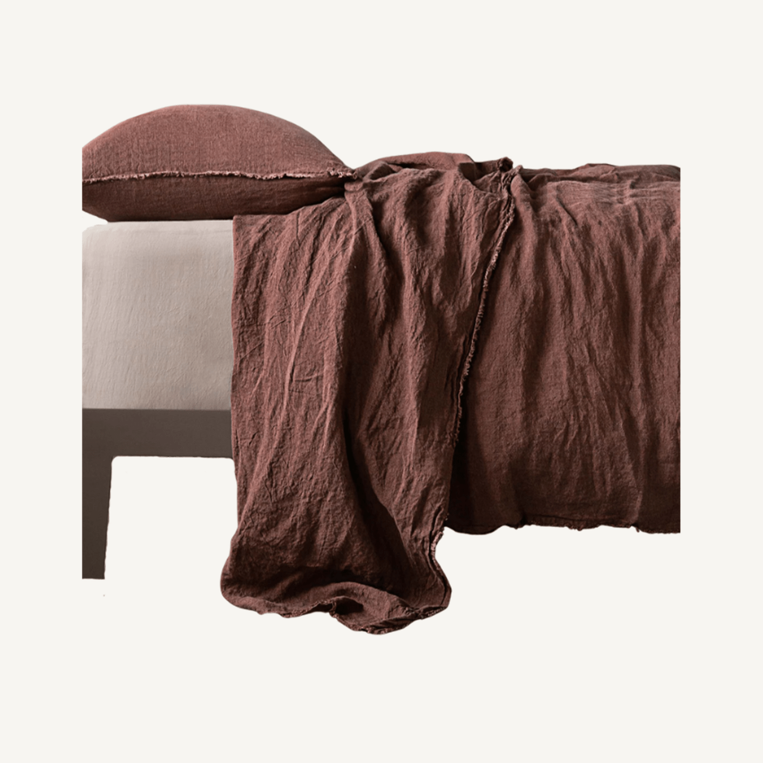 Flocca Linen Flat Sheet - Annie &amp; Flora