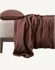 Flocca Linen Flat Sheet - Annie & Flora