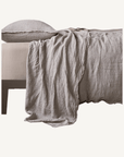 Flocca Linen Flat Sheet - Annie & Flora