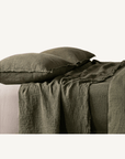 Flocca Linen Pillowcase - Annie & Flora