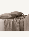 Flocca Linen Pillowcase - Annie & Flora