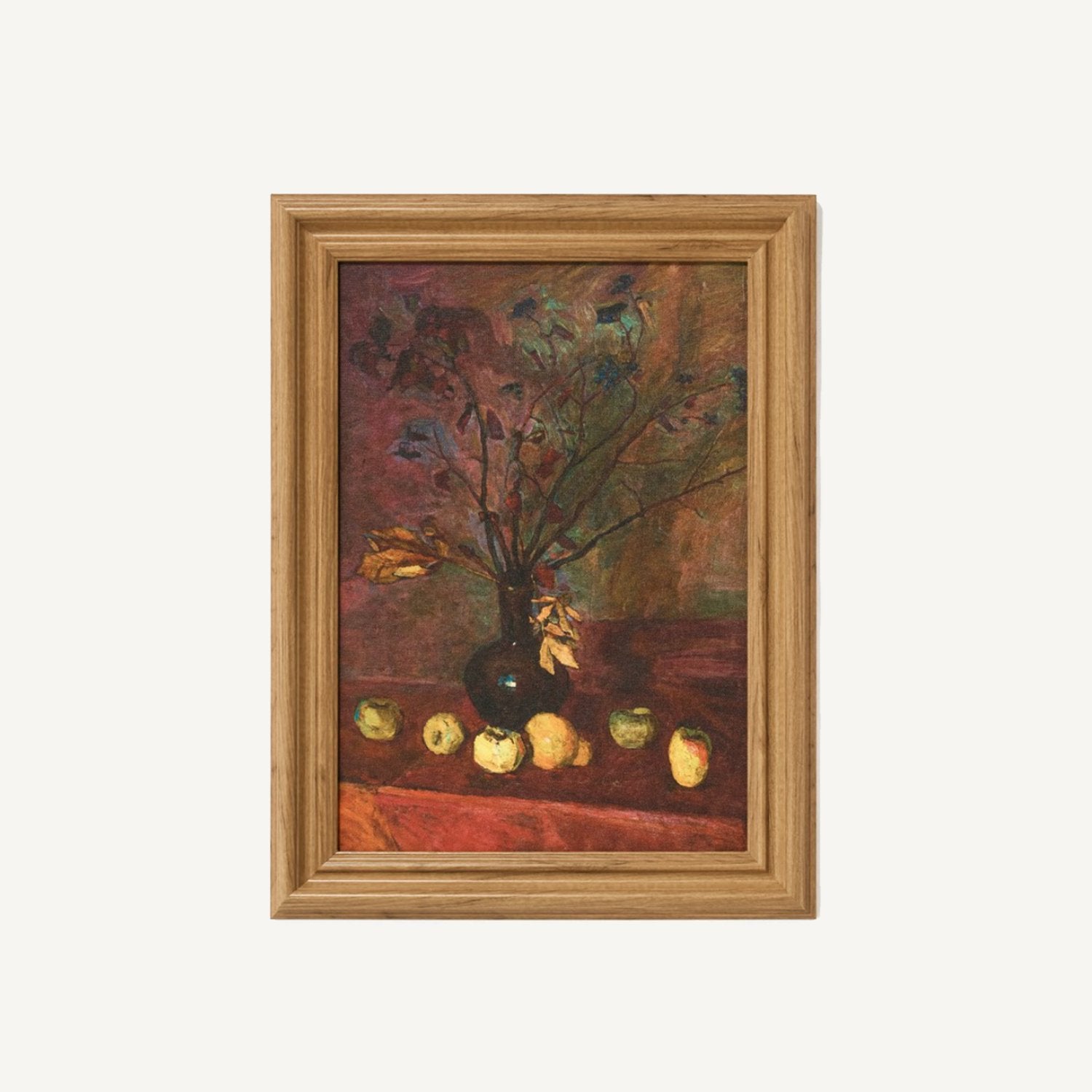 Framed Apples Canvas - Annie &amp; Flora