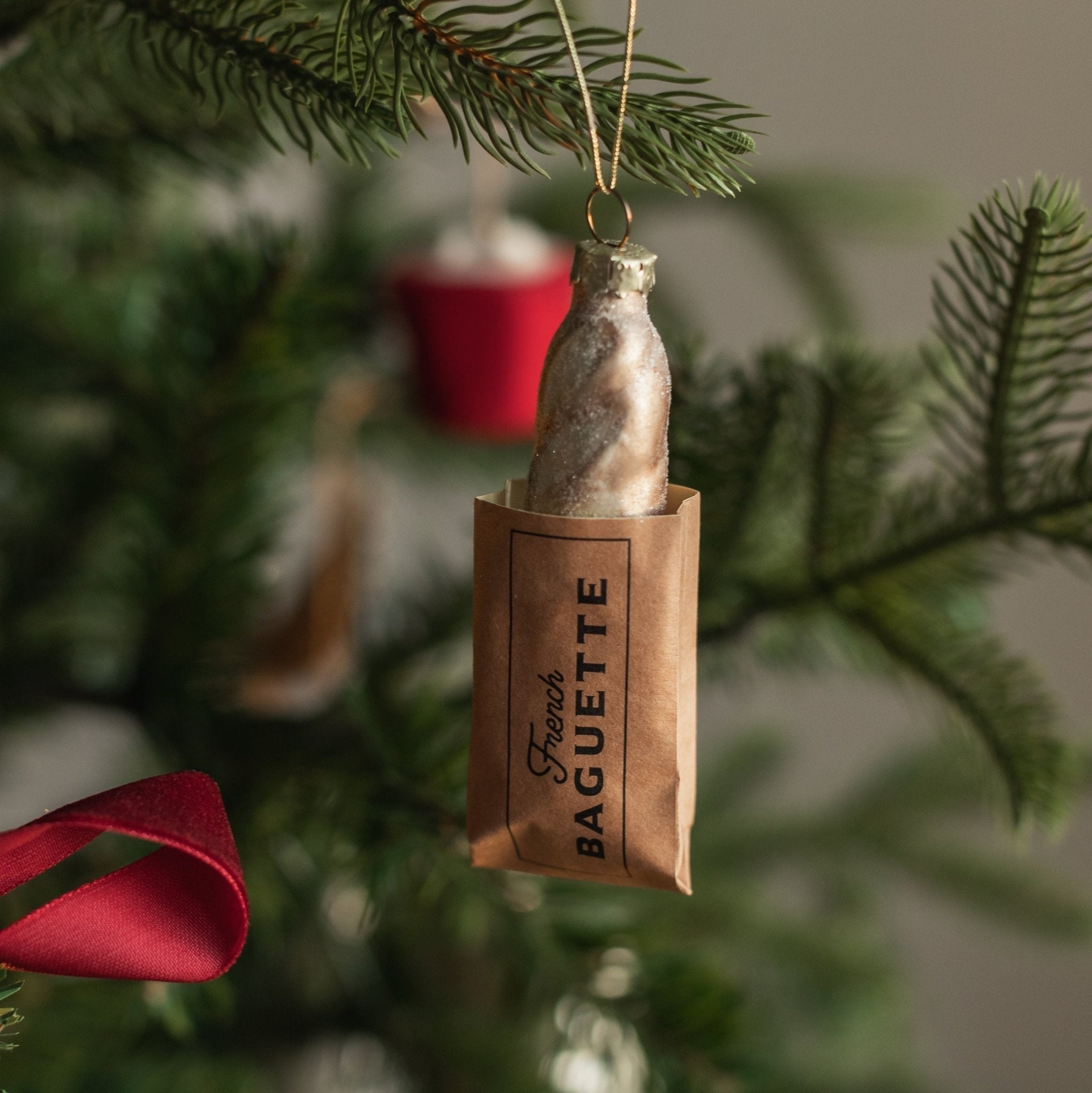 French Baguette Ornament - Annie & Flora