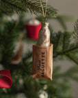 French Baguette Ornament - Annie & Flora