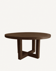 Harrison Round Reclaimed Wood Dining Table - Annie & Flora