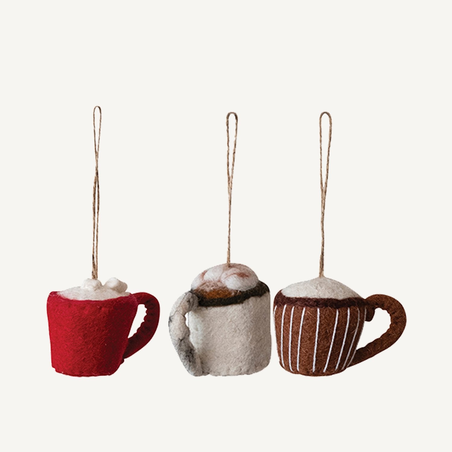 Hot Cocoa Mug Ornament - Annie & Flora