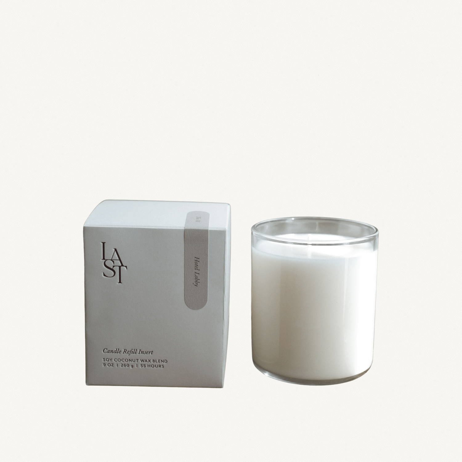 Hotel Lobby Candle Refill Insert - Annie & Flora