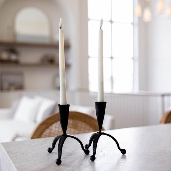 Iron Taper Candle Holder - Annie & Flora