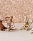 Light Blue Check Rabbit - Annie & Flora