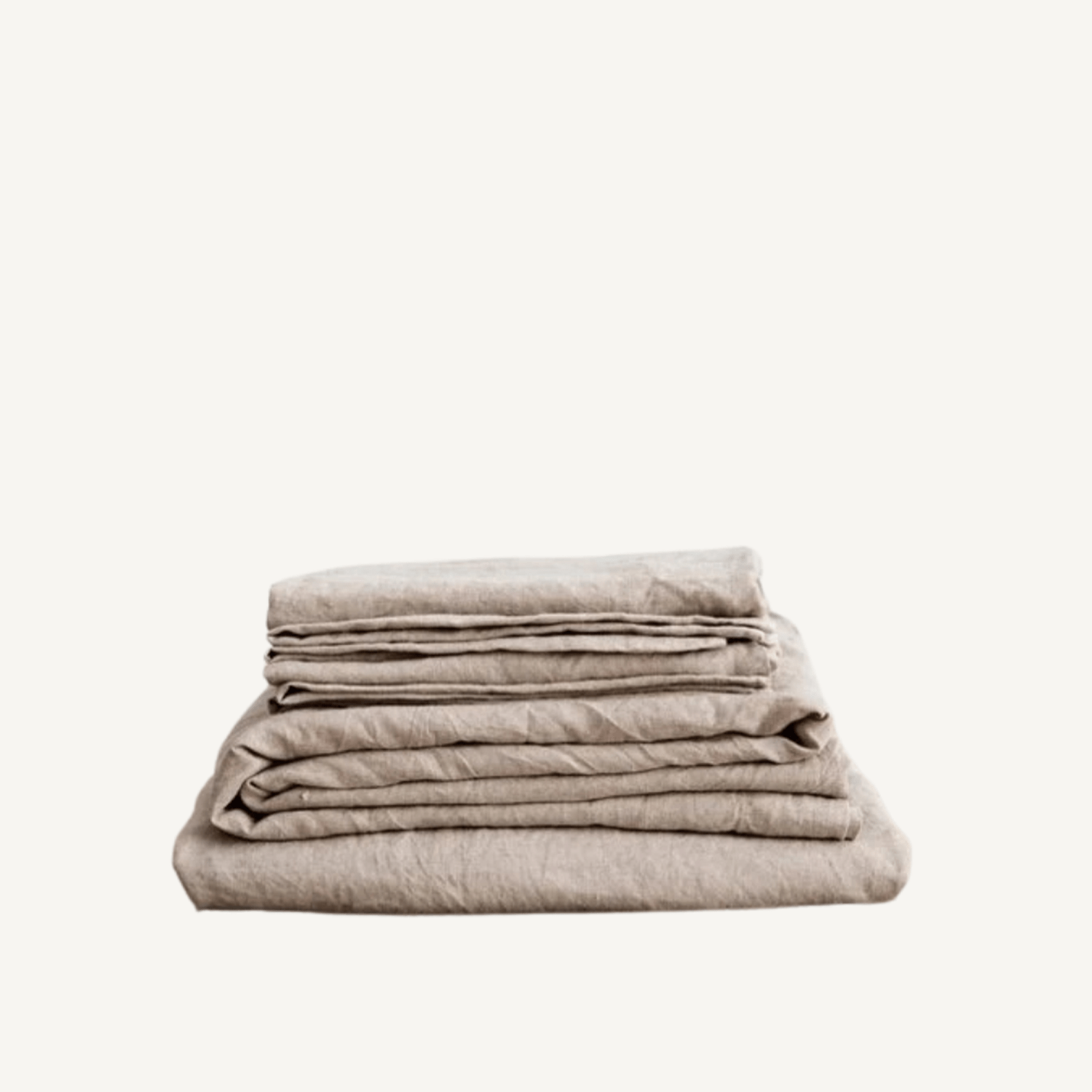 Linen Sheet Set in Natural - Annie & Flora