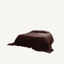 Luca Linen Bed Cover in Chocolate - Annie & Flora