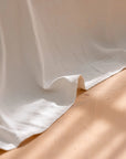 Luca Linen Bed Cover in Off White - Annie & Flora