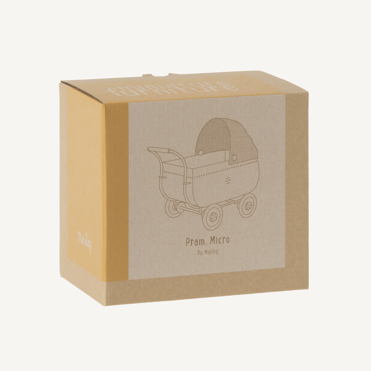 Micro Pram Micro Yellow Pram – Annie & Flora