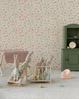 Miniature Dark Green Corner Cabinet - Annie & Flora