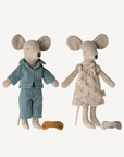 Mum & Dad Mice in Cigarbox - Annie & Flora