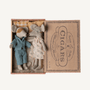 Mum & Dad Mice in Cigarbox - Annie & Flora