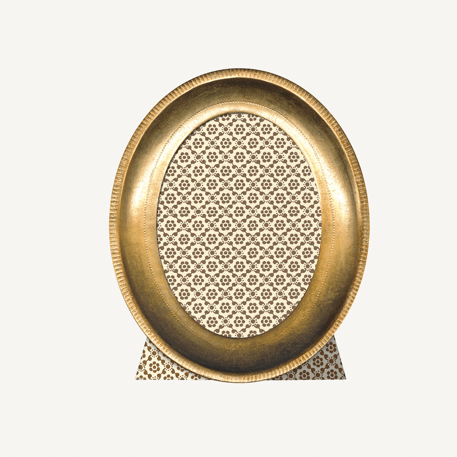 Oval Gold Leaf Frame - Annie & Flora