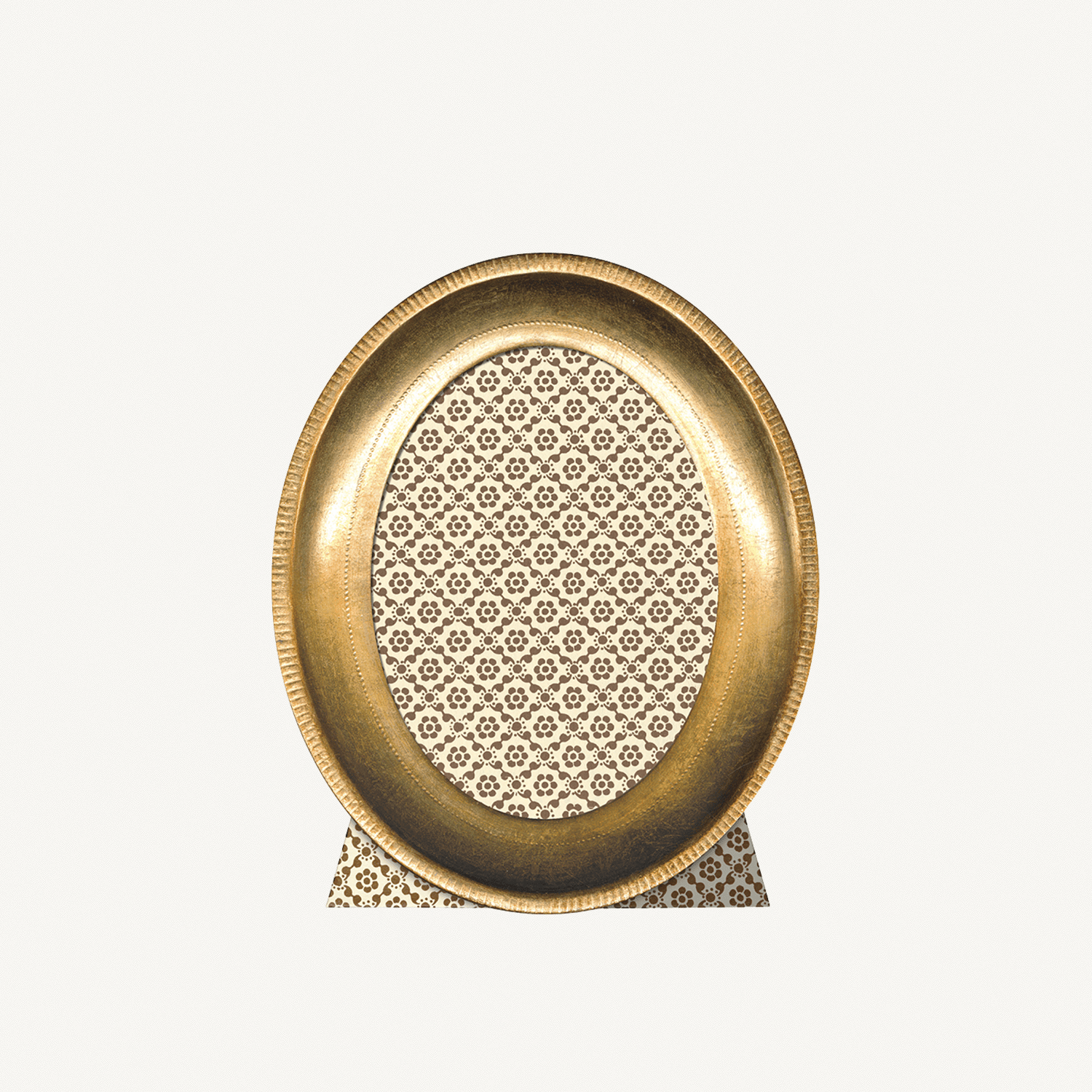 Oval Gold Leaf Frame - Annie & Flora