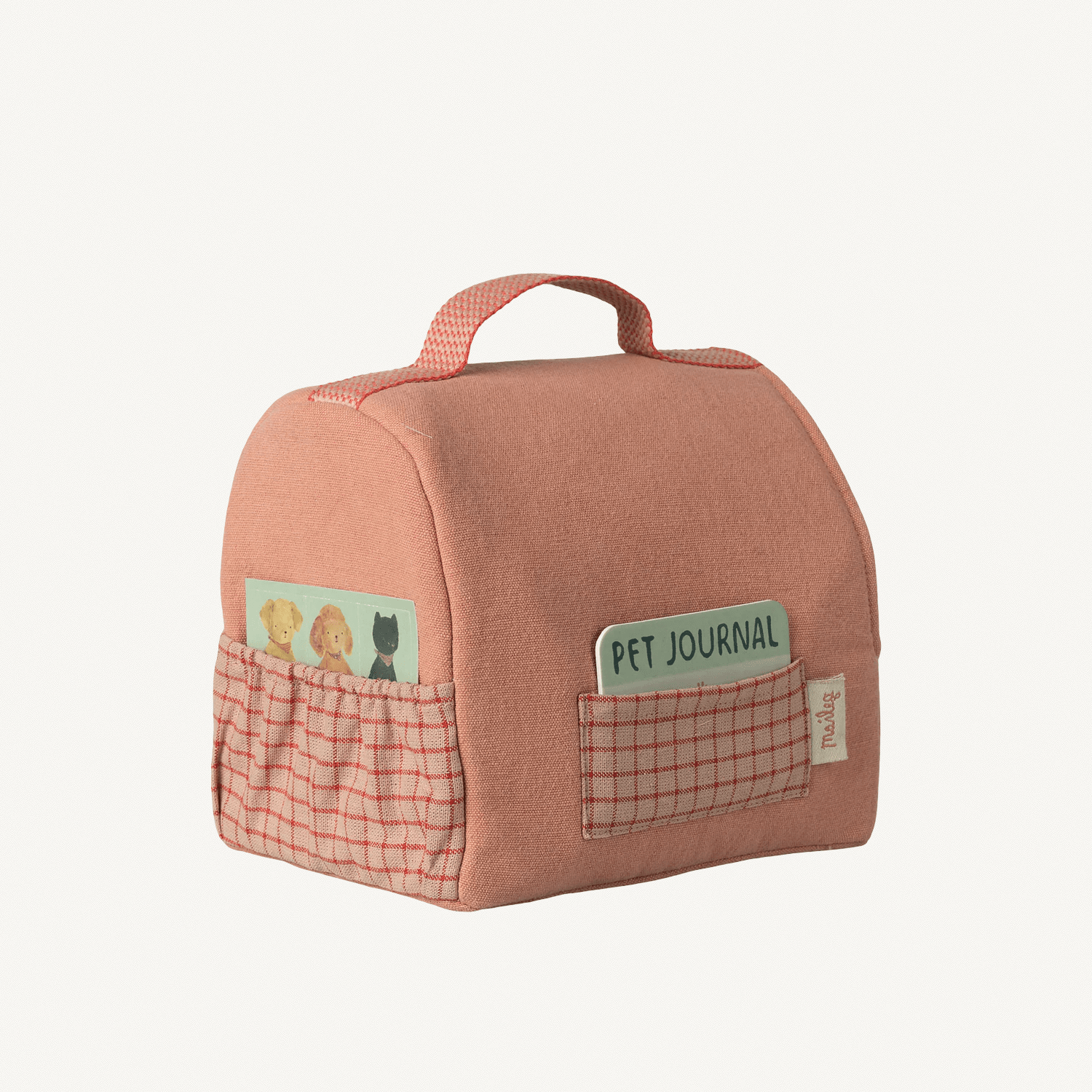 Pet Carrier in Coral - Annie & Flora