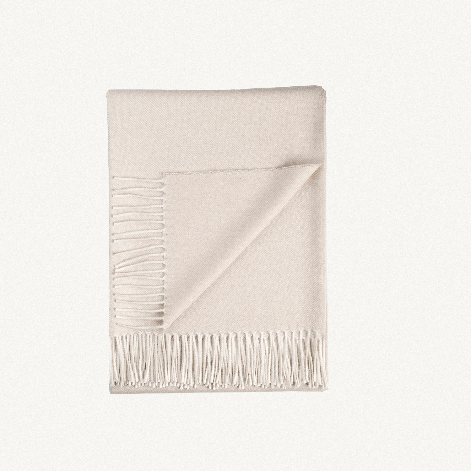 Porcelain Alpaca Throw