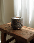 Portoro Marble Candle Vessel - Annie & Flora