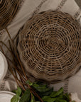 Rattan Cloche Dome Food Cover - Annie & Flora