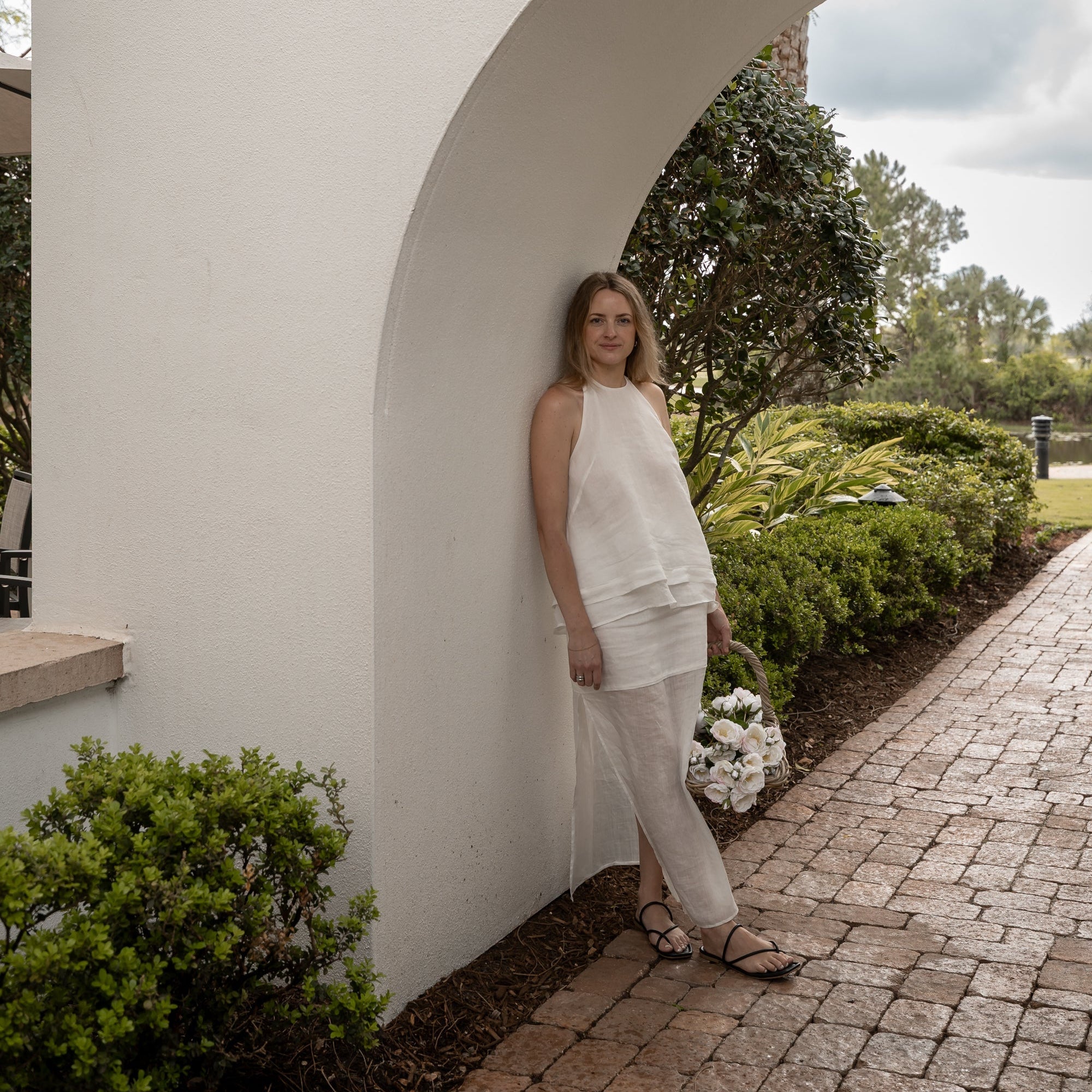 Rattan Garden Trug Basket - Annie & Flora
