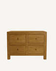 Reid 4 Drawer Reclaimed Wood Sideboard - Annie & Flora