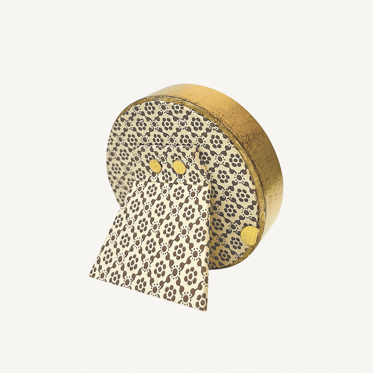 Round Gold Leaf Frame - Annie & Flora