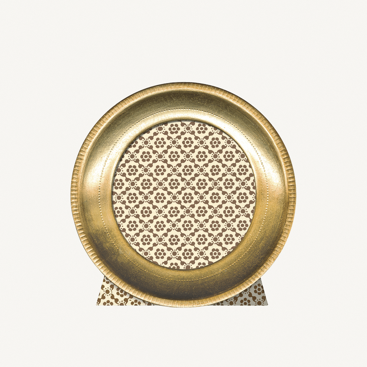 Round Gold Leaf Frame - Annie &amp; Flora