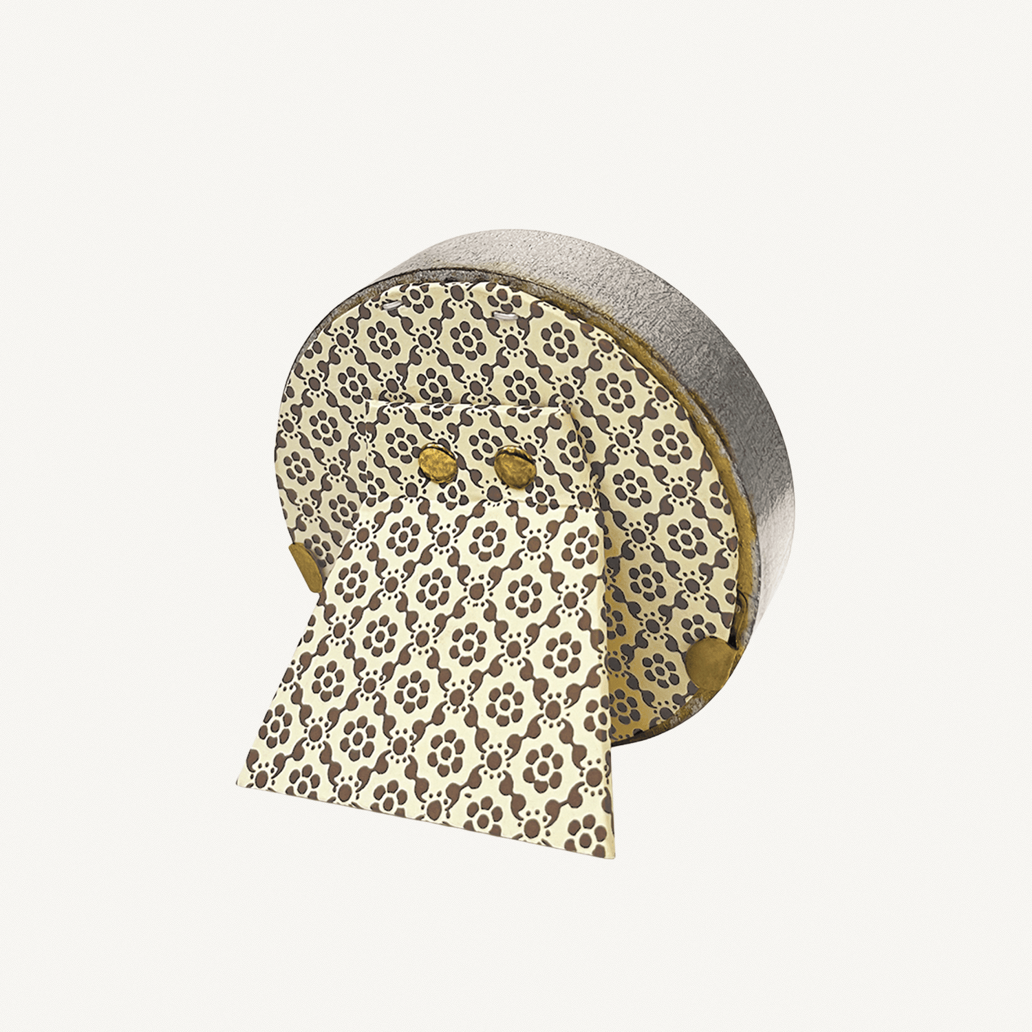 Round Silver Leaf Frame - Annie & Flora