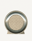 Round Silver Leaf Frame - Annie & Flora