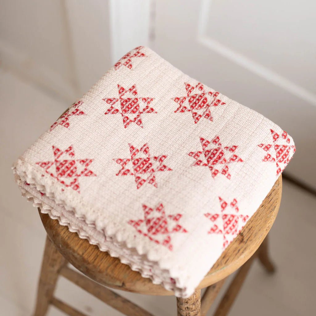 Ruby Star Crib Blanket - Annie & Flora