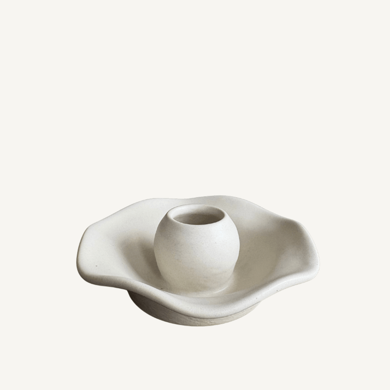 Ruffle Candle Holder - Annie & Flora