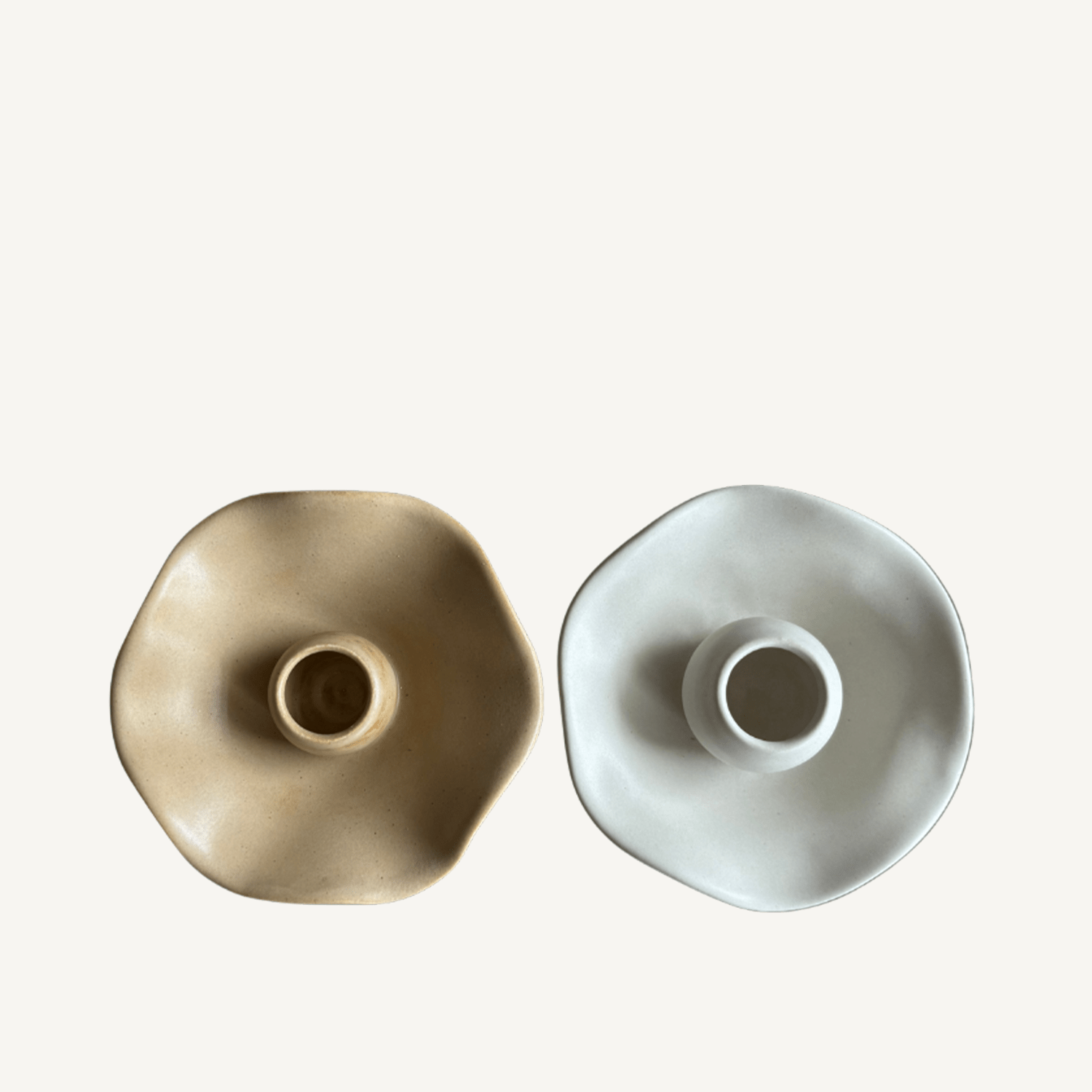 Ruffle Candle Holder - Annie &amp; Flora