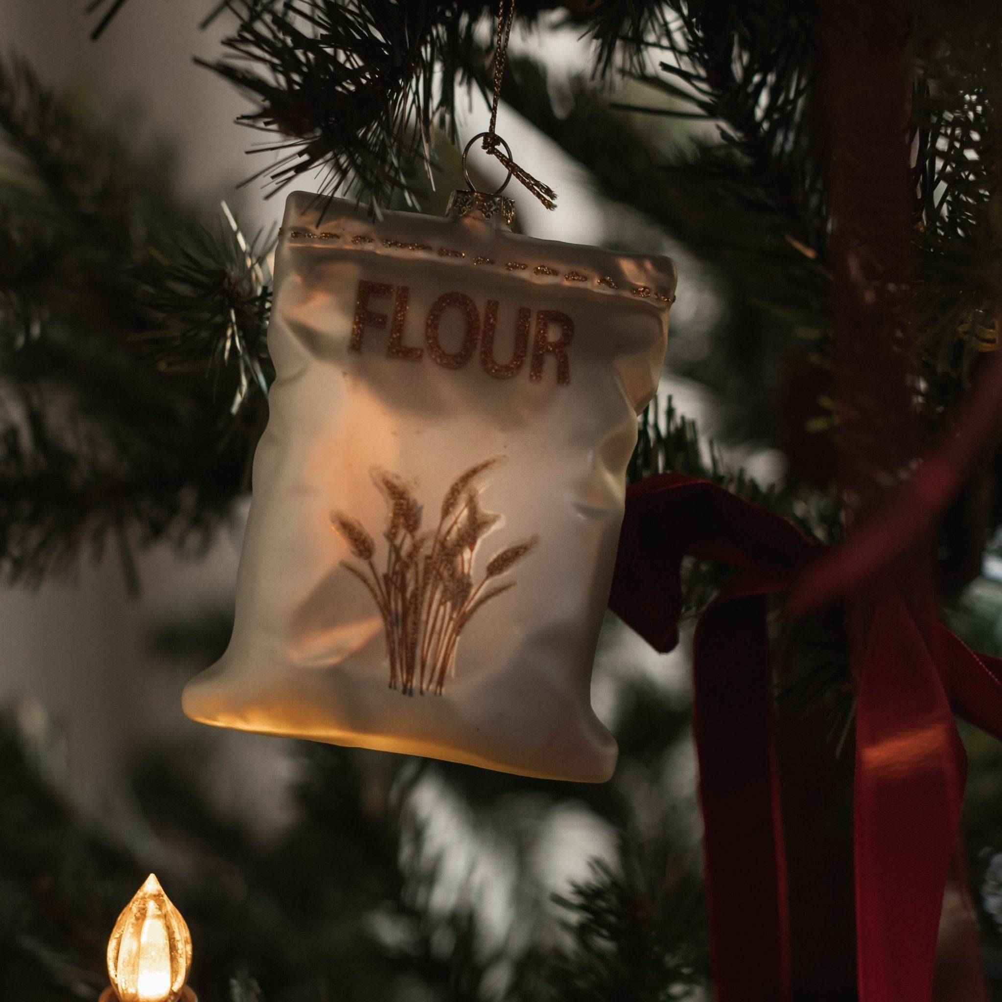 Sack of Flour Ornament - Annie & Flora