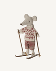 Ski and Ski Poles, Mum & Dad - Annie & Flora