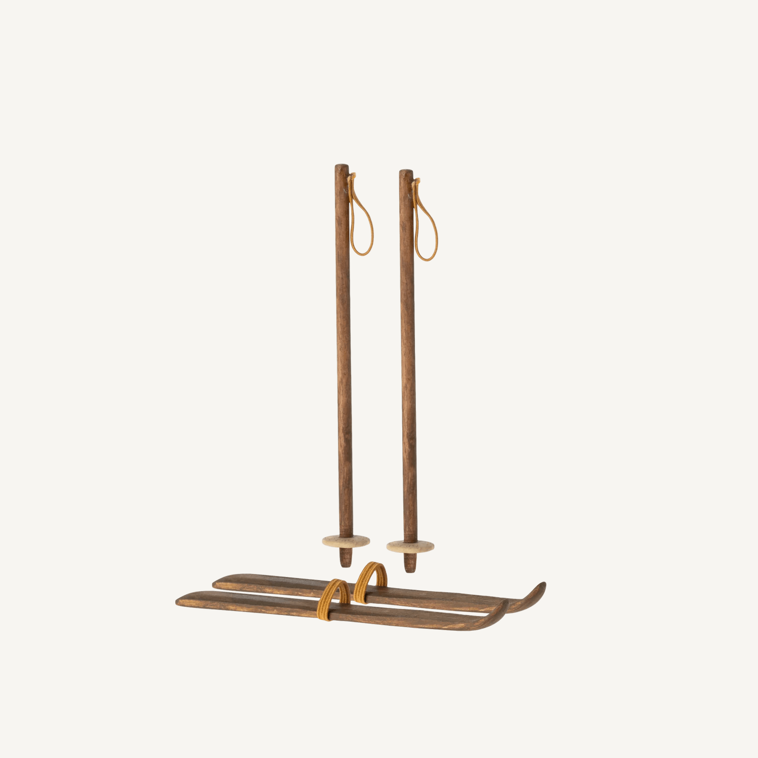 Ski and Ski Poles, Mum & Dad - Annie & Flora