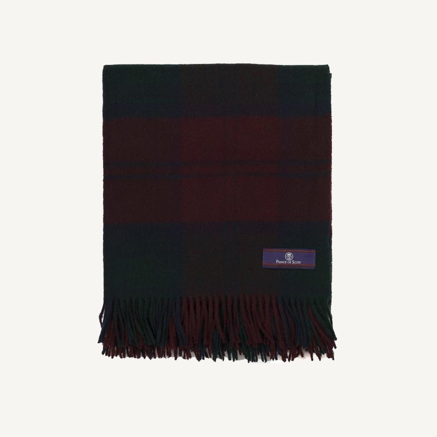 Tartan Tweed Merino Wool Throw - Annie & Flora