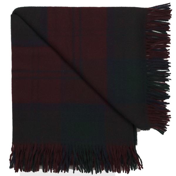 Tartan Tweed Merino Wool Throw - Annie & Flora