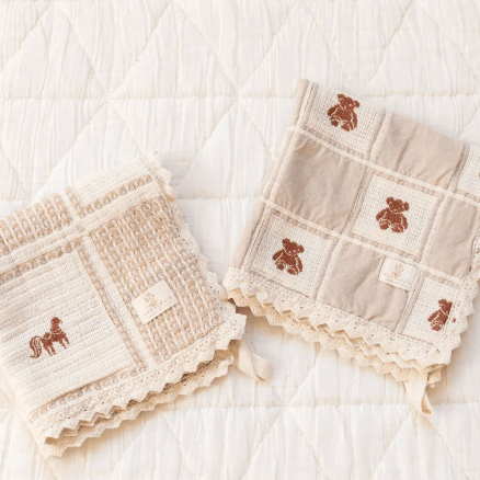 Teddy Patchwork Lovie - Annie & Flora