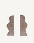 Travertine Wave Bookends - Annie & Flora