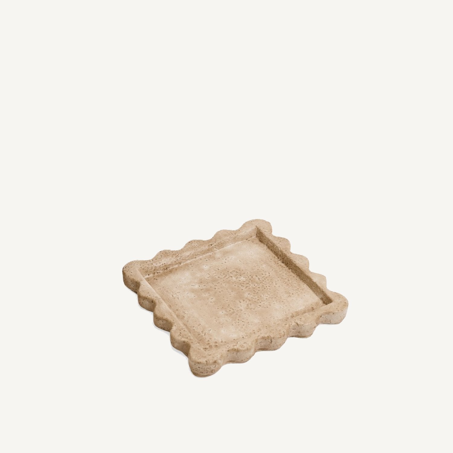 Travertine Wave Tray - Annie & Flora