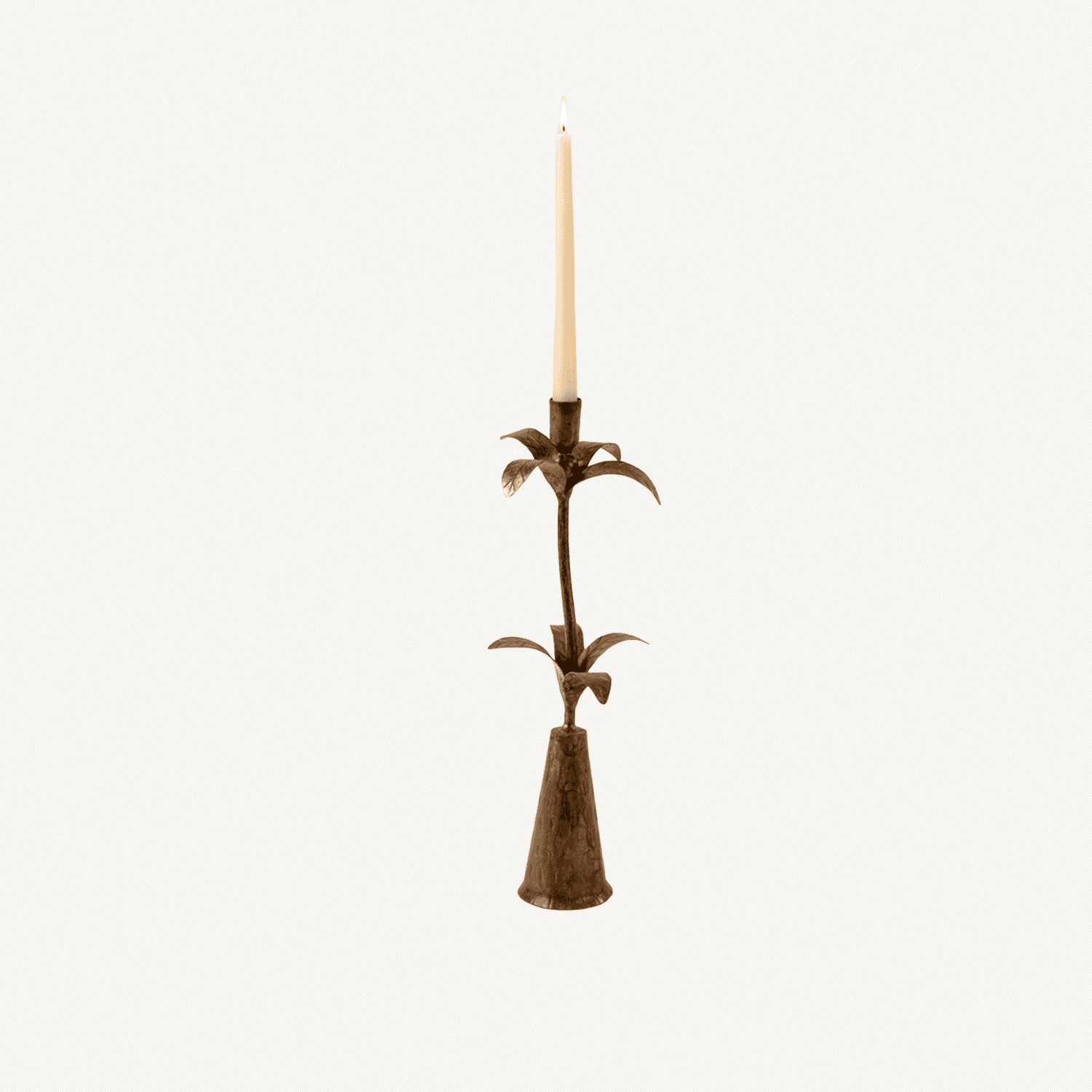 Tropicana Forged Candlestick - Annie & Flora