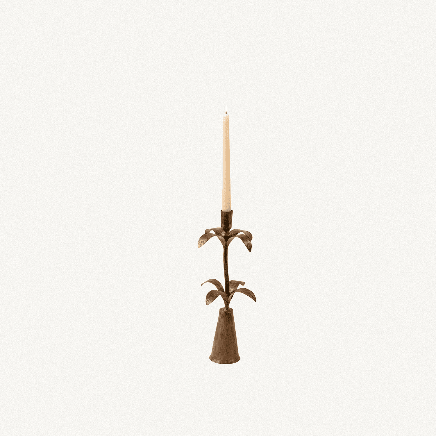 Tropicana Forged Candlestick - Annie & Flora